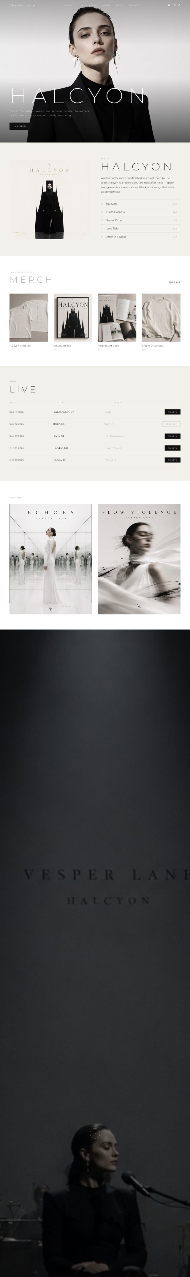 Vesper theme preview